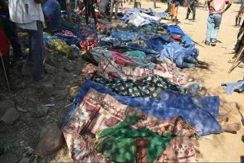 Ethiopia- Massacred Amharas by the ruling OPDO