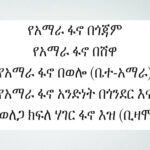 በወቅታዊ ጉዳይ ከአማራ ፋኖ አደረጃጀቶች የተሰጠ መግለጫ